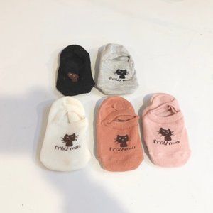 NEW 5 Mini Pairs of Socks (Mini - stretchable to adult size)
